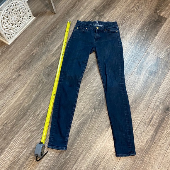 7 for all ManKind blue jeans size 24 - Picture 1 of 6